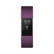 Fitbit Charge 2 OLED Braccialetto per rilevamento di attività Viola, Argento 3