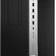 HP EliteDesk 705 G4 AMD Ryzen™ 5 2400G 8 GB DDR4-SDRAM 256 GB SSD Windows 10 Pro Micro Tower PC Nero, Argento 3
