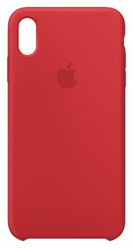 Apple Custodia in silicone per iPhone XS Max - (PRODUCT)RED