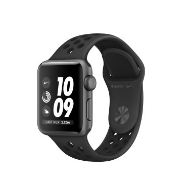 Apple Watch Nike+ OLED 38 mm Digitale 272 x 340 Pixel Touch screen Grigio Wi-Fi GPS (satellitare)