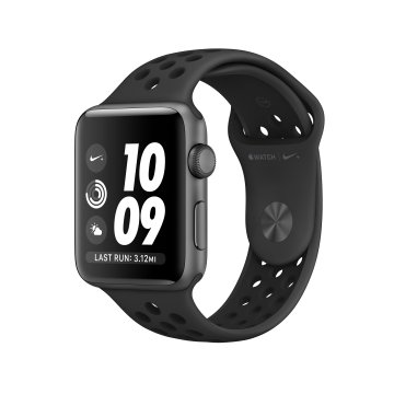 Apple Watch Nike+ OLED 42 mm Digitale 312 x 390 Pixel Touch screen Grigio Wi-Fi GPS (satellitare)