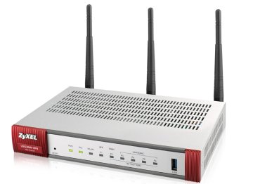 Zyxel USG20W-VPN-EU0101F router wireless Gigabit Ethernet Dual-band (2.4 GHz/5 GHz) Grigio, Rosso