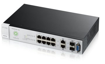 Zyxel NSW100-10 Gestito L2 Gigabit Ethernet (10/100/1000) Nero