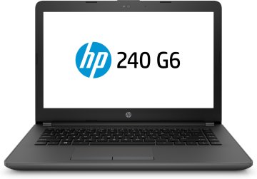 HP 240 G6 Intel® Core™ i3 i3-7020U Computer portatile 35,6 cm (14") HD 4 GB DDR4-SDRAM 500 GB HDD Wi-Fi 5 (802.11ac) Windows 10 Home Nero