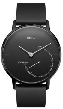 Nokia Steel Limited Edition Braccialetto per rilevamento di attività Nero, Acciaio inox