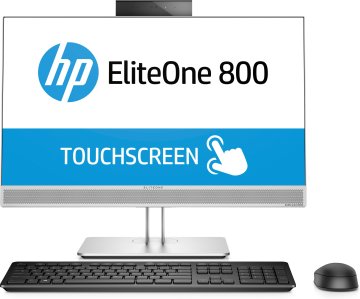 HP EliteOne 800 G4 Intel® Core™ i5 i5-8500 60,5 cm (23.8") 1920 x 1080 Pixel Touch screen PC All-in-one 8 GB DDR4-SDRAM 1 TB HDD Windows 10 Pro Argento