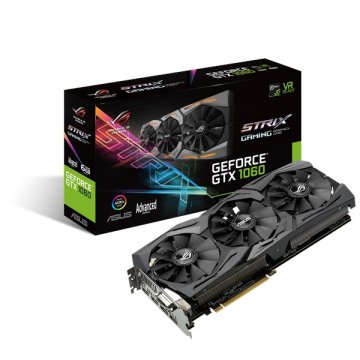 ASUS ROG-STRIX-GTX1060-A6G-GAMING NVIDIA GeForce GTX 1060 6 GB GDDR5