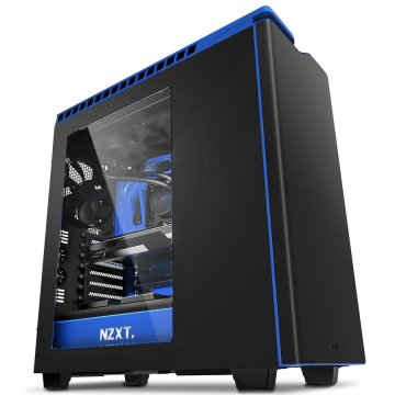 NZXT H440 Midi Tower Nero, Blu