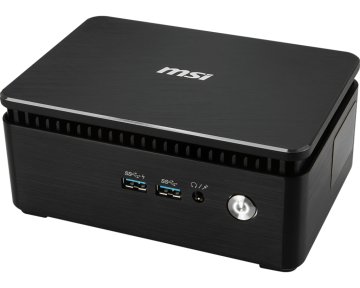 MSI Cubi 3 Silent S-031BEU PC con dimensioni 1,2 l Nero i7-7500U BGA 1356 2,5 GHz