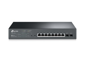 TP-Link T1500G-10MPS Gestito L2 Gigabit Ethernet (10/100/1000) Supporto Power over Ethernet (PoE) 1U Nero