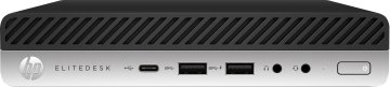 HP EliteDesk 705 35W G4 AMD Ryzen™ 3 PRO 2200GE 8 GB DDR4-SDRAM 256 GB SSD Windows 10 Pro Mini PC Nero, Argento