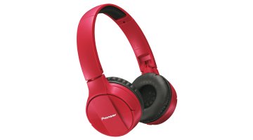 Pioneer SE-MJ553BT Cuffie Wireless A Padiglione Musica e Chiamate Bluetooth Rosso