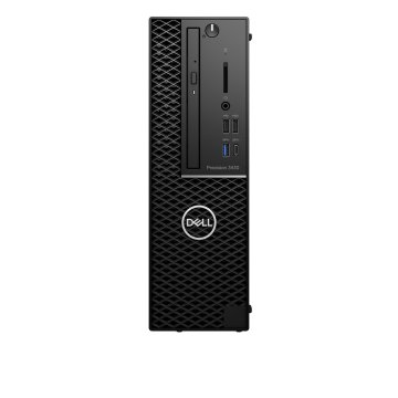 DELL Precision 3430 Intel® Xeon® E-2124G 16 GB DDR4-SDRAM 256 GB SSD Windows 10 Pro SFF Stazione di lavoro Nero