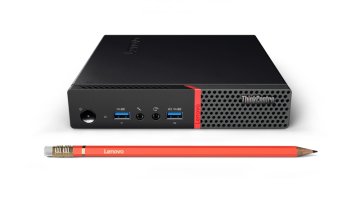 Lenovo ThinkCentre M715 AMD A6 A6-9500E 4 GB DDR4-SDRAM 500 GB HDD Windows 10 Pro Mini PC Nero