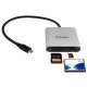 StarTech.com Lettore Multischede esterno per Flash Card SD/MMC/CF USB 3.1 ( Tipo-C ) Gen 1 (5Gbps) 5
