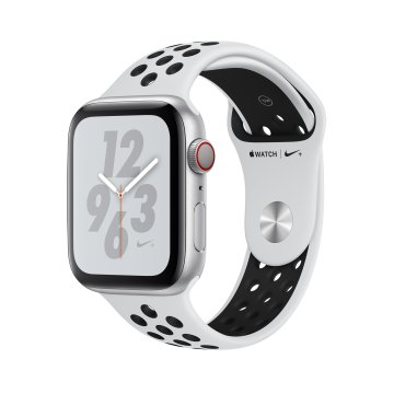 Apple Watch Nike+ Series 4 OLED 44 mm Digitale 368 x 448 Pixel Touch screen 4G Argento Wi-Fi GPS (satellitare)