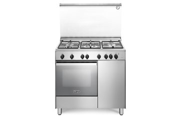 De’Longhi DGX 96 B5 cucina Cucina freestanding Gas Stainless steel A