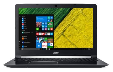 Acer Aspire 7 A715-72G-78HK Computer portatile 39,6 cm (15.6") Full HD Intel® Core™ i7 i7-8750H 16 GB DDR4-SDRAM 1,26 TB HDD+SSD NVIDIA® GeForce® GTX 1050 Ti Wi-Fi 5 (802.11ac) Windows 10 Home Nero