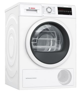 Bosch Serie 6 WTW85467II asciugatrice Libera installazione Caricamento frontale 7 kg A++ Bianco