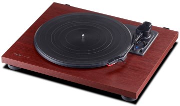 TEAC TN-180BT Giradischi con trasmissione a cinghia Nero, Cherry (fruit) Semiautomatico