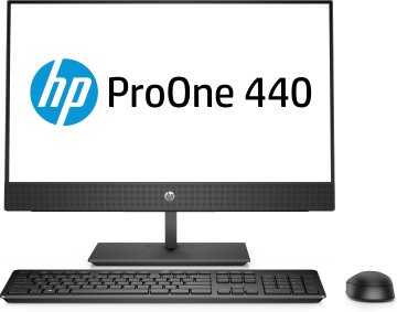 HP ProOne 440 G4 Intel® Core™ i5 i5-8500T 60,5 cm (23.8") 1920 x 1080 Pixel PC All-in-one 8 GB DDR4-SDRAM 2 TB HDD Windows 10 Pro Wi-Fi 5 (802.11ac) Nero