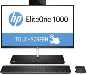 HP EliteOne 1000 G2 Intel® Core™ i5 i5-8500 60,5 cm (23.8") 1920 x 1080 Pixel Touch screen PC All-in-one 8 GB DDR4-SDRAM 256 GB SSD Windows 10 Pro Wi-Fi 5 (802.11ac) Nero