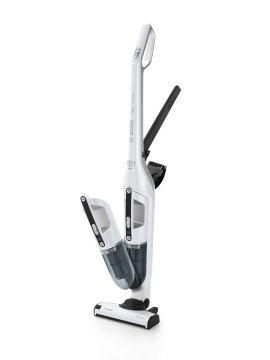 Bosch Serie 4 BBH32551 aspirapolvere senza filo Metallico, Bianco Senza sacchetto