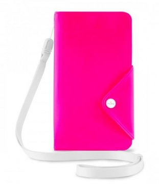 PURO Water Wallet Booklet custodia per cellulare 14,5 cm (5.7") Custodia a sacchetto Rosa