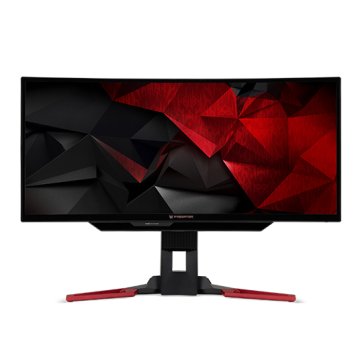 Acer Predator Z301CT LED display 74,9 cm (29.5") 2560 x 1080 Pixel UW-UXGA Nero, Rosso