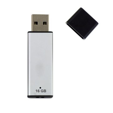 Nilox U2NIL16PPL002 unità flash USB 16 GB USB tipo A 2.0 Nero, Argento