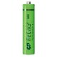 GP Batteries 201149 batteria per uso domestico Batteria ricaricabile Mini Stilo AAA Nichel-Metallo Idruro (NiMH) 2