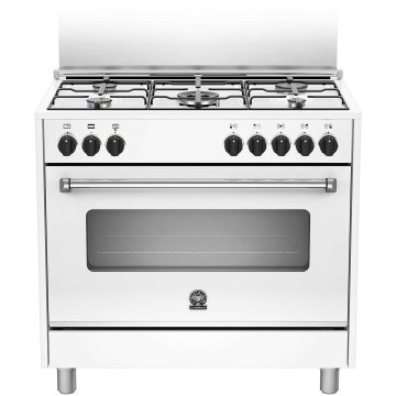 Bertazzoni La Germania Americana AMN905MFESWE cucina Elettrico Gas Bianco