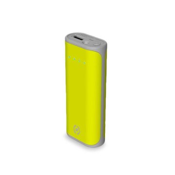 Celly PBD5000LG batteria portatile Ioni di Litio 5000 mAh Giallo