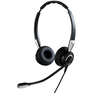 Jabra Biz 2400 II USB Duo BT MS Auricolare Con cavo e senza cavo A Padiglione Ufficio Bluetooth Nero, Argento