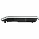 Unold 58105 piano cottura Nero, Acciaio inox Superficie piana 29 cm Ceramica 1 Fornello(i) 8