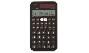 Sharp EL-510RNB calcolatrice Tasca Calcolatrice scientifica Nero