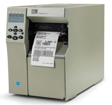 Zebra 105SLPlus stampante per etichette (CD) Termica diretta/Trasferimento termico 203 x 203 DPI 305 mm/s Cablato Collegamento ethernet LAN