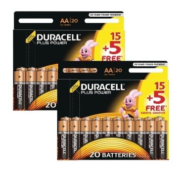 Duracell MN1500-X40 batteria per uso domestico Batteria monouso Stilo AA Alcalino