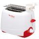 Moulinex TT1200 tostapane 10 2 fetta/e 550 W Rosso, Bianco 2