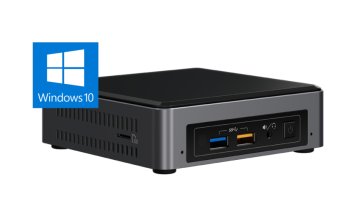 Intel NUC BOXNUC7I7BNKQ barebone per PC/stazione di lavoro UCFF Nero, Grigio i7-7567U 3,5 GHz