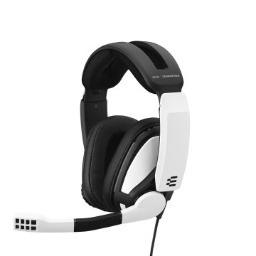 EPOS | SENNHEISER GSP 301 Auricolare Cablato A Padiglione Giocare Nero, Bianco