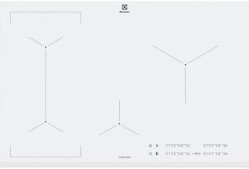Electrolux EIV83443BW piano cottura Bianco Da incasso Piano cottura a induzione 4 Fornello(i)