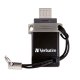 Verbatim Dual - Memoria USB da 16 GB - USB-A / Micro B - Nero 6