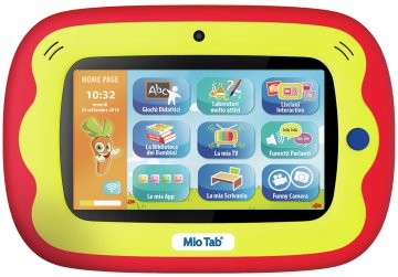 Lisciani Mio Tab 7" Preschool 8 GB Rosso, Giallo