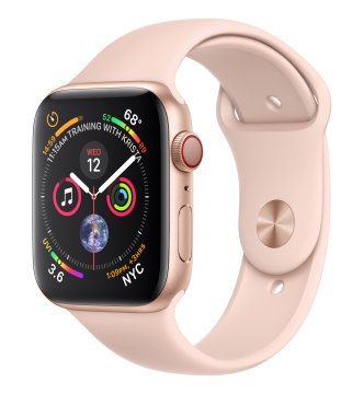 Apple Watch Series 4 smartwatch, 44 mm, Oro OLED Cellulare GPS (satellitare)