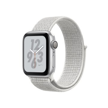 Apple Watch Nike+ Series 4 OLED 40 mm Digitale 324 x 394 Pixel Touch screen Argento Wi-Fi GPS (satellitare)