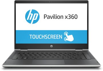 HP Pavilion x360 - 14-cd0099nl Intel® Pentium® 4415U Ibrido (2 in 1) 35,6 cm (14") Touch screen HD 8 GB DDR4-SDRAM 128 GB SSD Windows 10 Home Argento