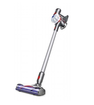 Dyson V7 Cord Free aspirapolvere senza filo Nichel, Stainless steel Senza sacchetto