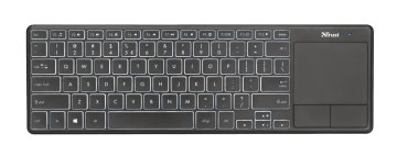 Trust Theza tastiera RF Wireless QWERTY Italiano Nero