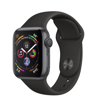 Apple Watch Series 4 smartwatch, 40 mm, Grigio OLED GPS (satellitare)